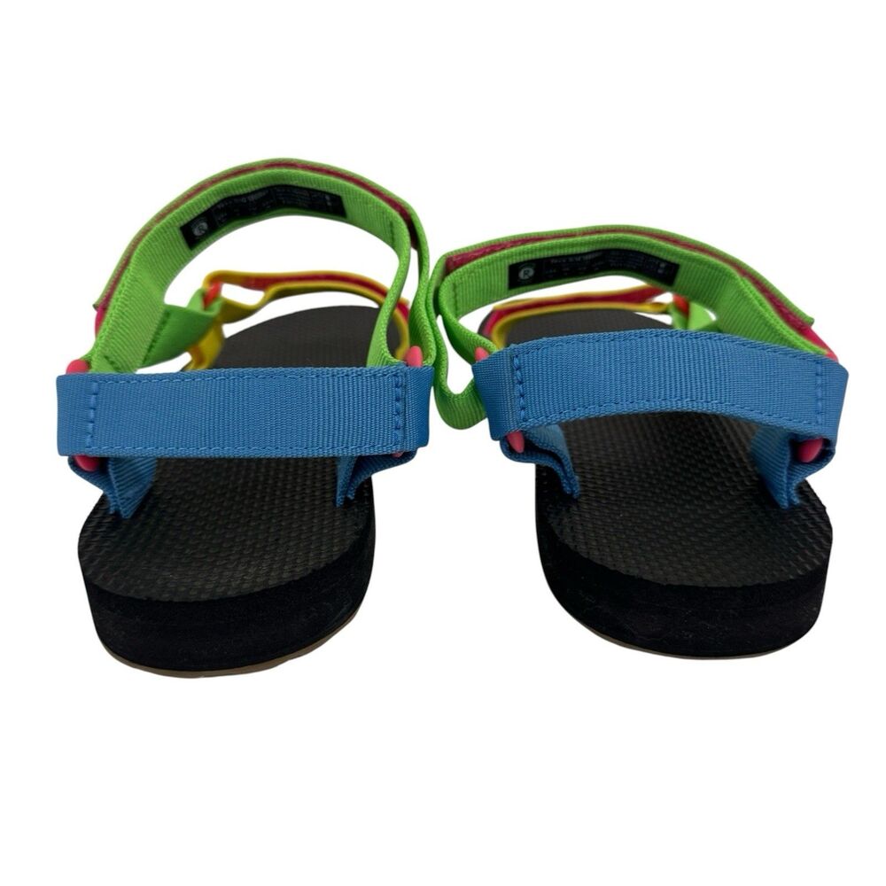 Teva Women's 11 Original Universe Sandals Neon Multi-Colored Retro Y2K Shoes - Picture 8 of 16